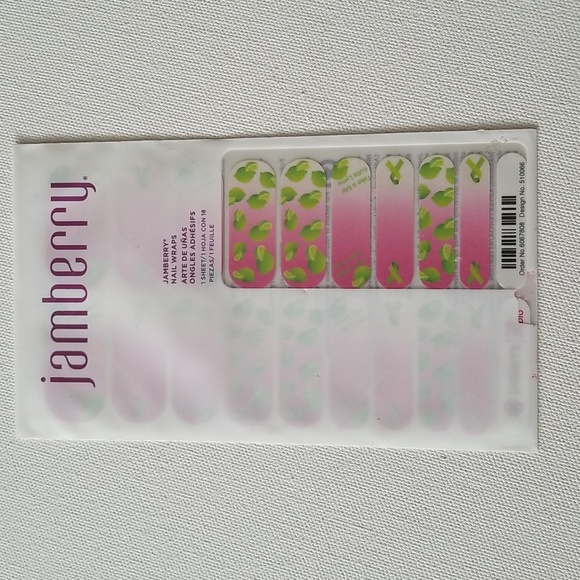 2 Sheets Jamberry Take a Bite Outta Lyme Disease Awareness Vinyl Nail Wraps - Picture 7 of 8